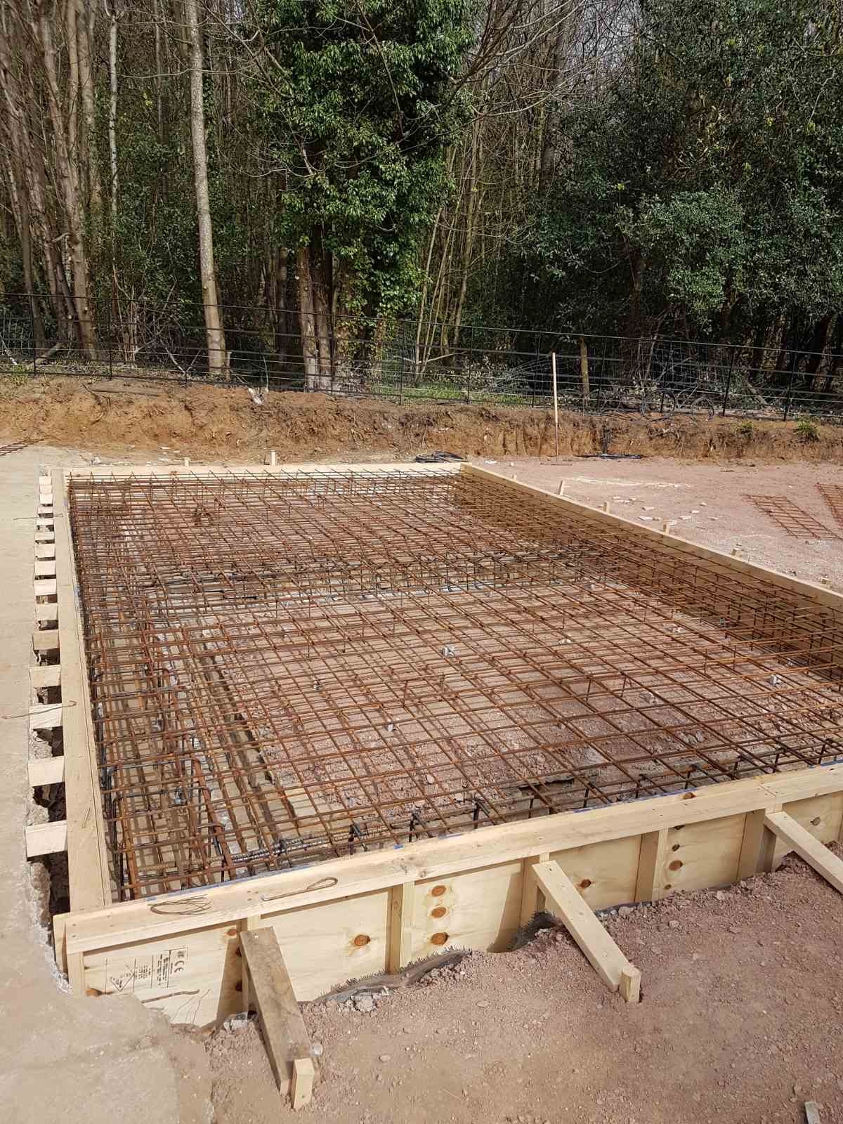 Another view of some of our foundation work for landscaping.
